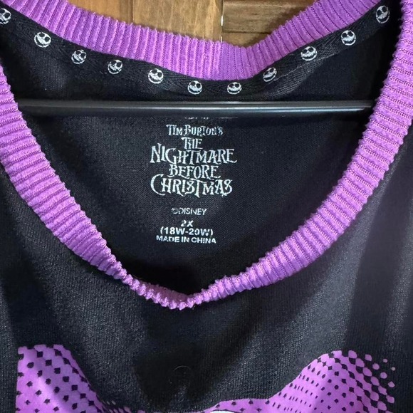 The Nightmare Before Christmas long sleeve nightgown Size XXL - Picture 2 of 3